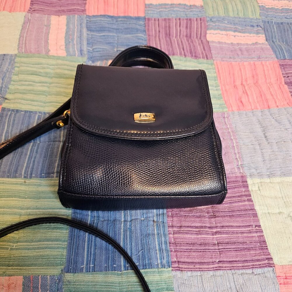 Koltov Blue Crossbody Handbag